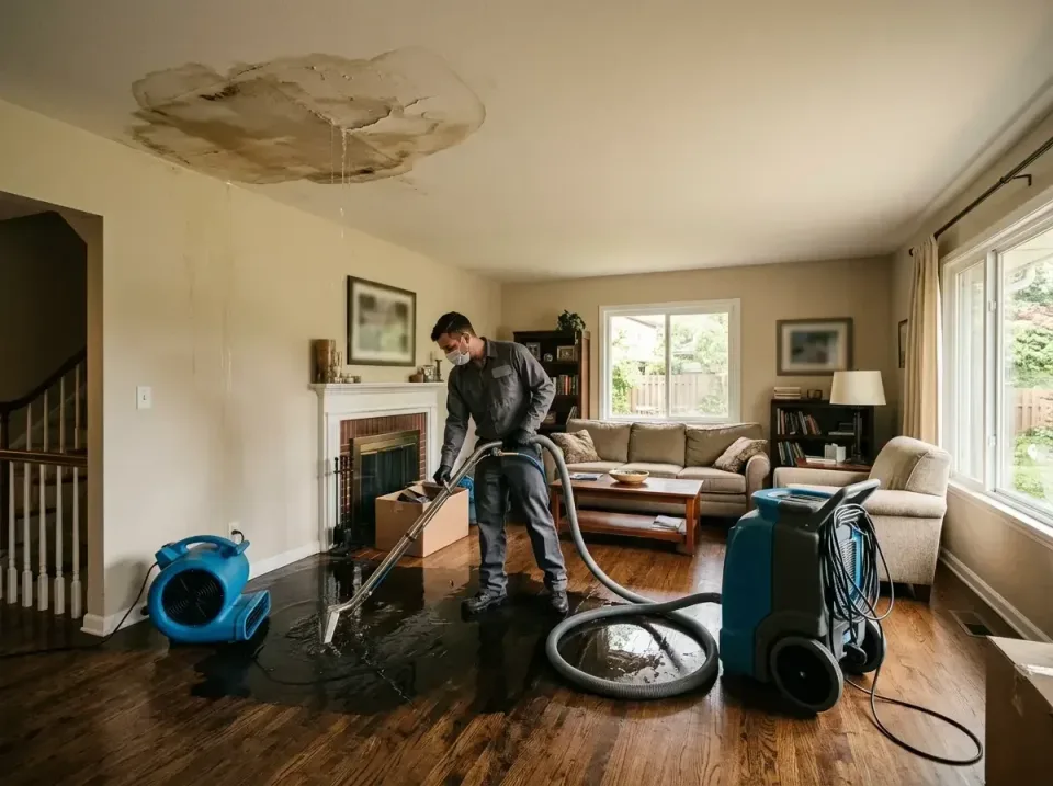 attic-pipe-burst-ceiling-drip-008 — frequently asked questions, Water Damage Restoration & Carpet Care in East Berwick, PA